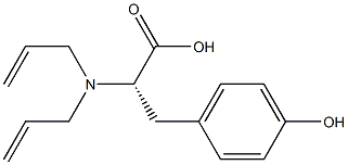 N,N-Diallyl-L-tyrosine Struktur