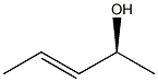 (S,E)-3-Pentene-2-ol Struktur