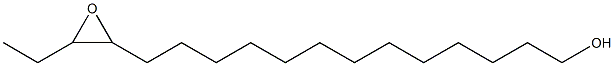 14,15-Epoxyheptadecan-1-ol Struktur