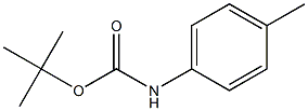 4-(tert-Butoxycarbonylamino)toluene Struktur