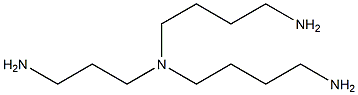 (3-Aminopropyl)bis(4-aminobutyl)amine Struktur