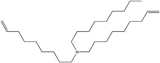 N-Nonyldi(8-nonenyl)amine Struktur