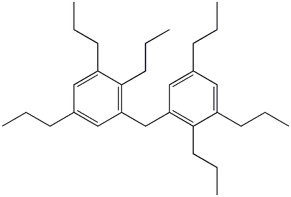 3,3'-Methylenebis(1,2,5-tripropylbenzene) Struktur