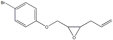 4-Bromophenyl 3-allylglycidyl ether Struktur