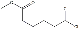 6,6-Dichlorocaproic acid methyl ester Struktur