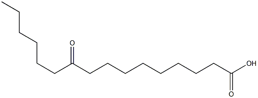 10-Ketopalmitic acid Struktur