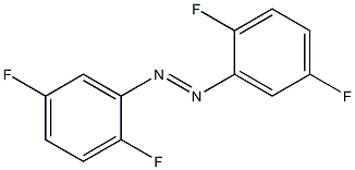 2,2',5,5'-Tetrafluoroazobenzene Struktur