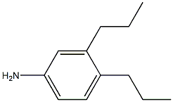 3,4-Dipropylaniline Struktur