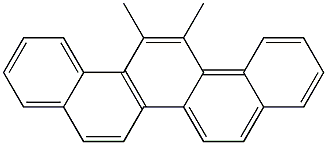 13,14-Dimethylpicene Struktur