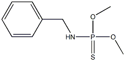 Benzylphosphoramidothioic acid O,O-dimethyl ester Struktur