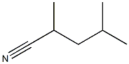 2,4-Dimethylpentanenitrile Struktur