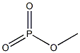 Oxophosphinic acid methyl ester Struktur