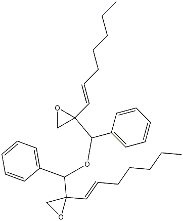 2-(1-Heptenyl)phenylglycidyl ether Struktur