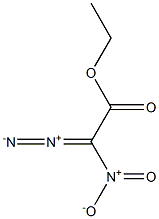 2-Diazo-2-nitroacetic acid ethyl ester Struktur