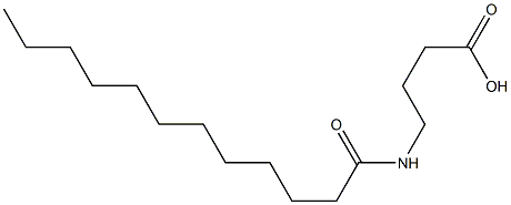 4-Dodecanoylaminobutyric acid Struktur