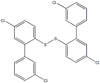 (3-Chlorophenyl)(4-chlorophenyl) persulfide Struktur