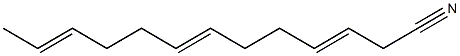 3,7,11-Tridecatrienenitrile Struktur