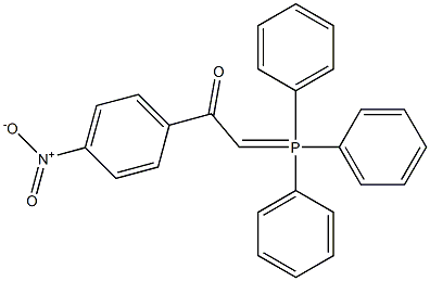 4-Nitrophenacylidenetriphenylphosphorane Struktur