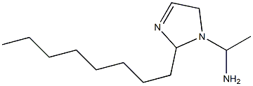 1-(1-Aminoethyl)-2-octyl-3-imidazoline Struktur