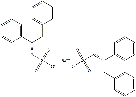 Bis[[S,(+)]-2,3-diphenyl-1-propanesulfonic acid] barium salt Struktur