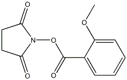 2-Methoxybenzoic acid succinimidyl ester Struktur