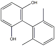 2',6'-Dimethylbiphenyl-2,6-diol Struktur