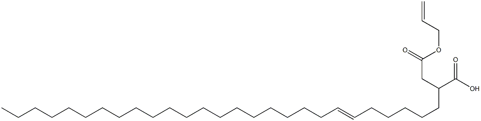 2-(6-Heptacosenyl)succinic acid 1-hydrogen 4-allyl ester Struktur