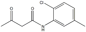 2'-Chloro-5'-methylacetoacetanilide Struktur