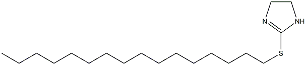 2-(Hexadecylthio)-2-imidazoline Struktur