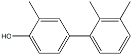 2-Methyl-4-(2,3-dimethylphenyl)phenol Struktur