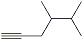 4,5-Dimethyl-1-hexyne Struktur