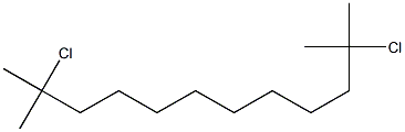 2,11-Dichloro-2,11-dimethyldodecane Struktur