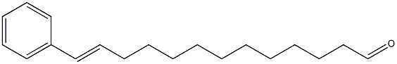 (E)-13-Phenyl-12-tridecenal Struktur