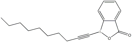 1-(1-Decynyl)-1,2-benziodoxol-3(1H)-one Struktur