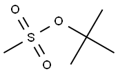 Methanesulfonic acid tert-butyl ester Struktur