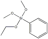 Ethoxydimethoxyphenylsilane Struktur