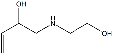 1-[(2-Hydroxyethyl)amino]-3-buten-2-ol Struktur