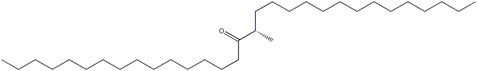 [15S,(+)]-15-Methylhentriacontane-16-one Struktur