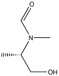 (+)-N-[(S)-2-Hydroxy-1-methylethyl]-N-methylformamide Struktur