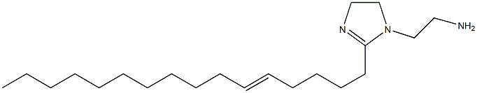 1-(2-Aminoethyl)-2-(5-hexadecenyl)-2-imidazoline Struktur