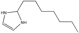 2-Heptyl-4-imidazoline Struktur