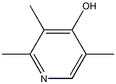 2,3,5-Trimethylpyridin-4-ol Struktur