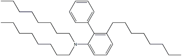 Monooctylphenyldioctylphenylamine Struktur