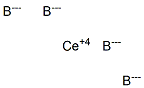 Cerium tetraboride Struktur