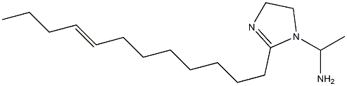 1-(1-Aminoethyl)-2-(8-dodecenyl)-2-imidazoline Struktur