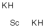 Scandium dipotassium Struktur