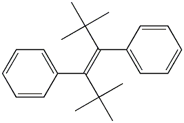 (3E)-2,2,5,5-Tetramethyl-3,4-diphenyl-3-hexene Struktur