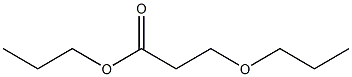 3-Propyloxypropionic acid propyl ester Struktur