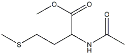 2-Acetylamino-4-(methylthio)butanoic acid methyl ester Struktur