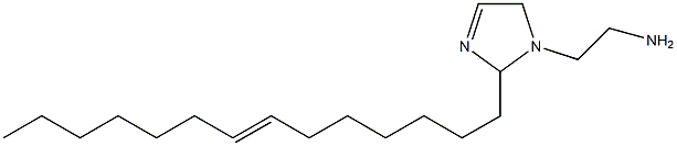 1-(2-Aminoethyl)-2-(7-tetradecenyl)-3-imidazoline Struktur